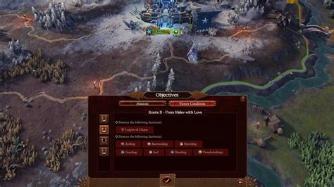 Work in progress for the mod Victory Conditions .